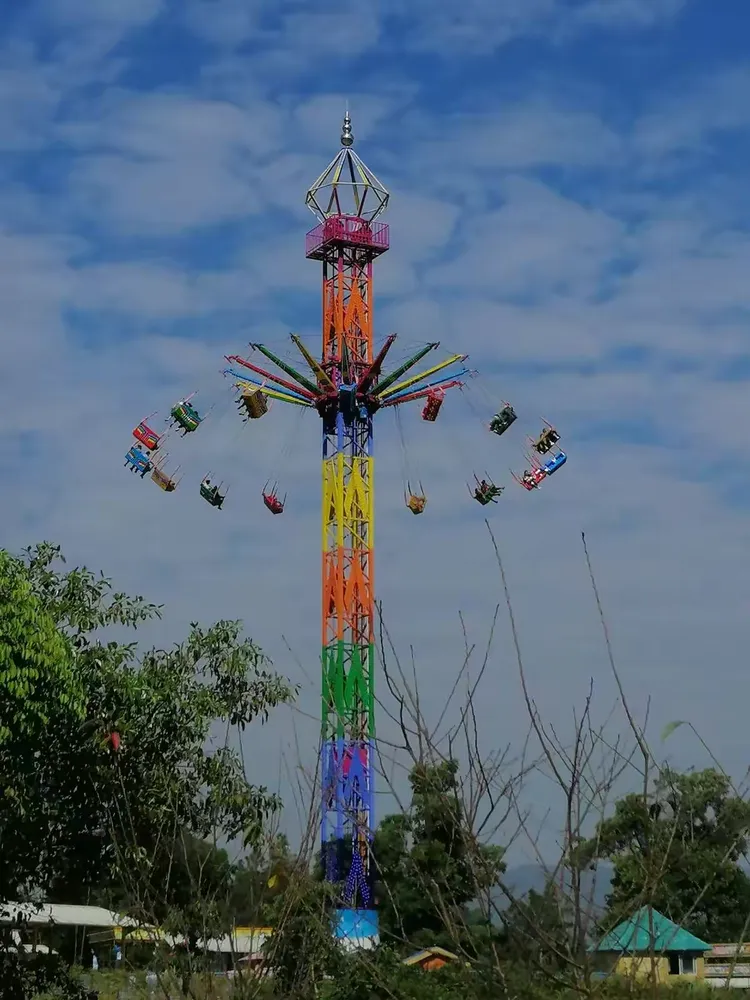 泉林山庄玻璃桥