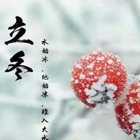 “当立冬来敲门”—京师幼儿园大五班