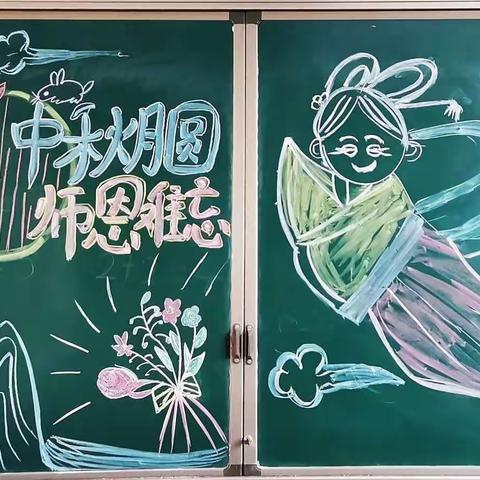 【双节同庆】中秋月圆·师恩难忘——柳林镇王家庄小学