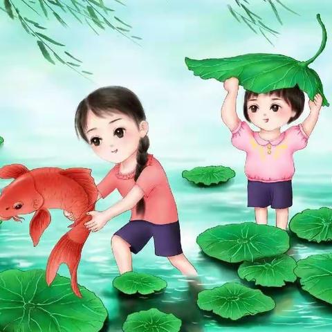 缤纷夏至，七彩夏天——教育路小区幼儿园“夏至”节气主题升旗仪式