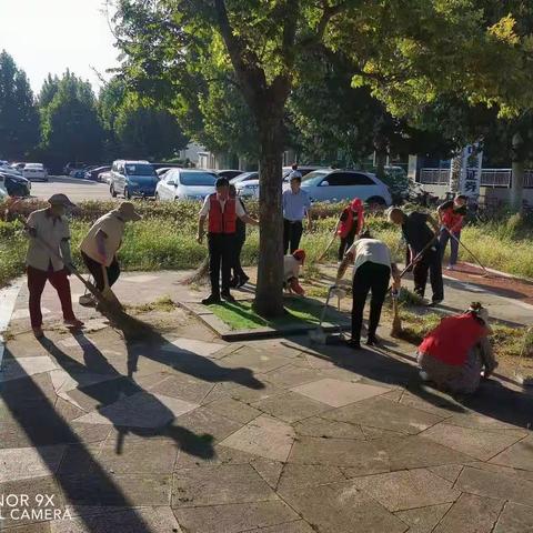 奥园社区集中整改，迎接正式创城检查