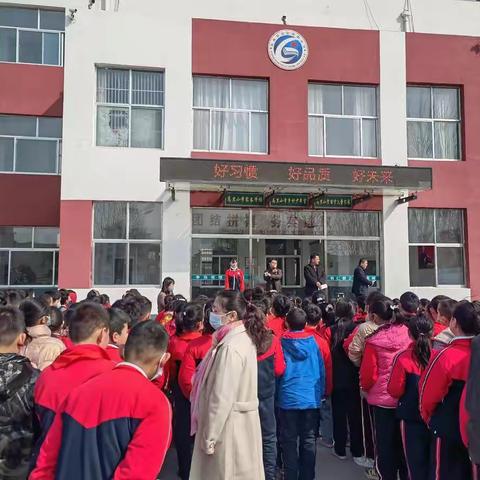 “好习惯 好品质 好未来”                    高里中心小学举行“学生习惯养成教育月”启动活动