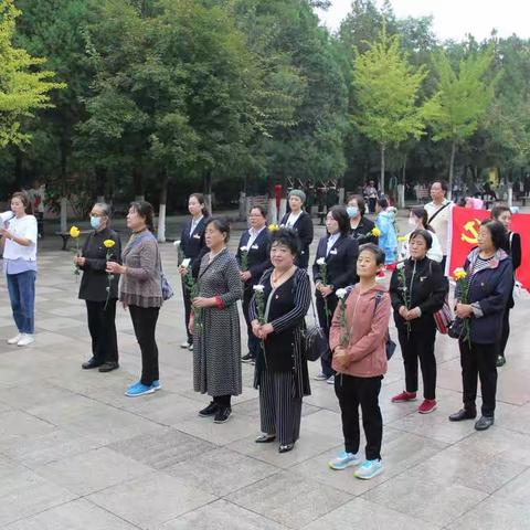缅怀革命先烈 弘扬民族精神-戎馨社区9.30烈士纪念日主题活动
