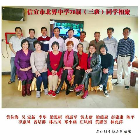 信宜西江中学七八届（三班）