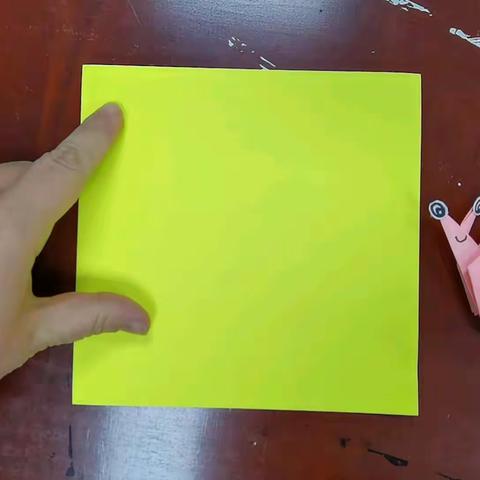 蜗牛的折纸教程