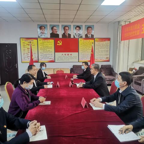 市委副书记李锋强到社会组织调研基层党组织建设工作