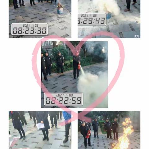 华庭物业银色现代城11月工作简报