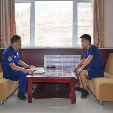 护航十四运，消防安全我先行——吴堡大队开展专项谈心谈话活动