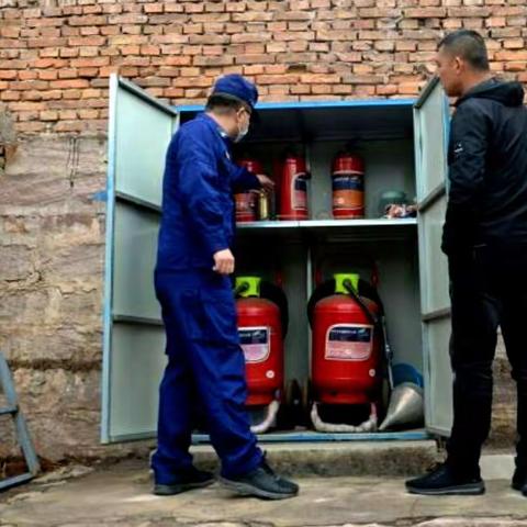 吴堡大队深入辖区重点单位进行消防安全大排查