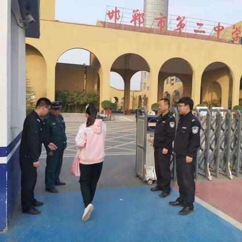 丛台分局圆满完成2019年下半年中小学教师资格考试安全保卫任务