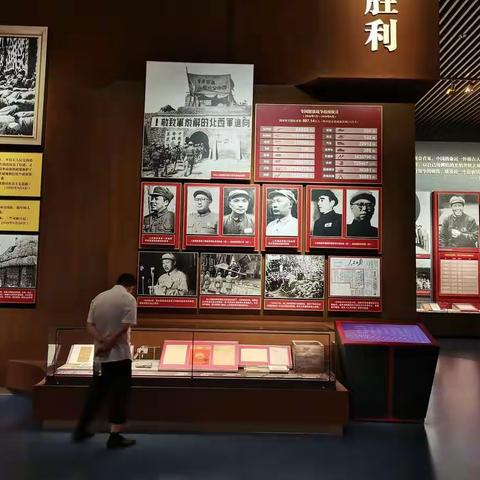 参观中国共产党历史展览馆（三）