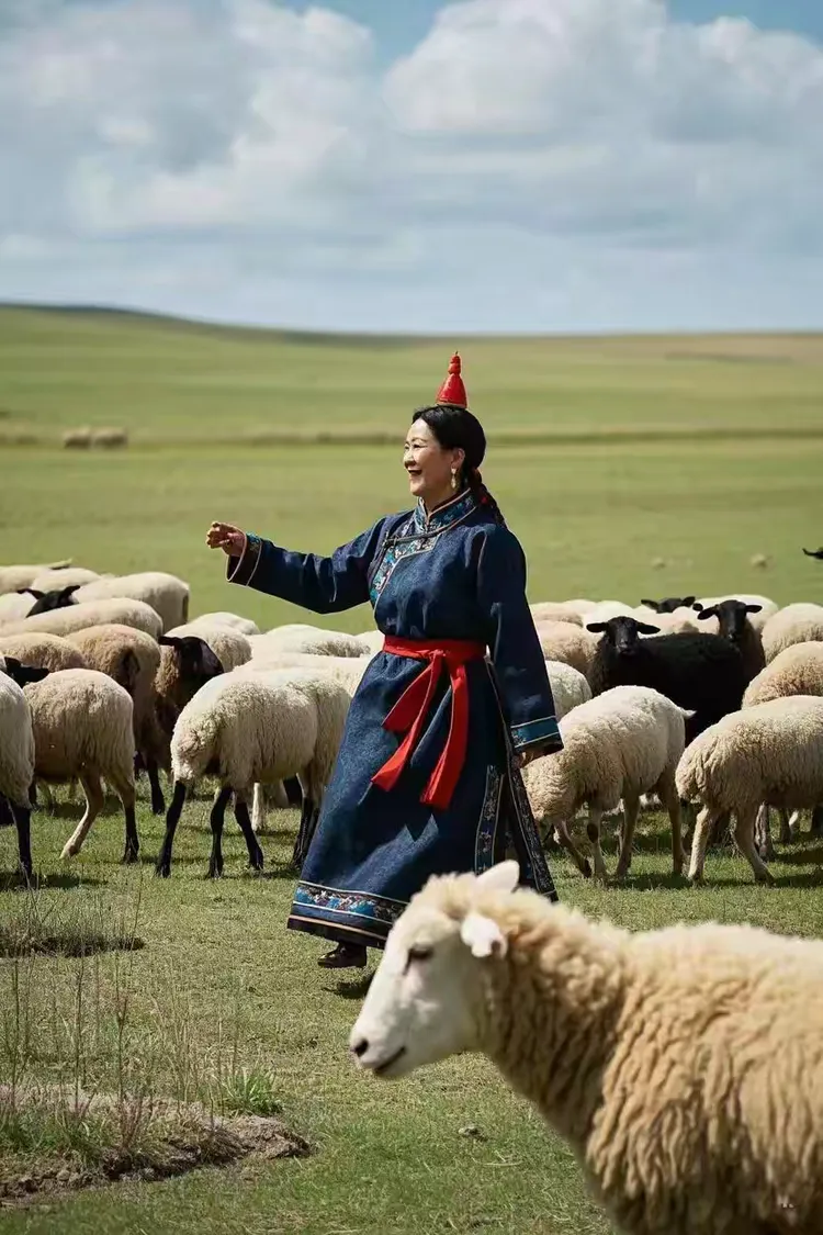 草原之心:内蒙古族姑娘与摄影师的传奇邂逅