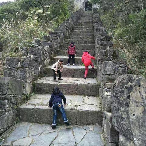 宝宝寒假的成长