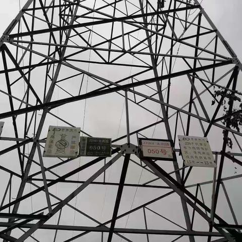 公司多措并举保障白江线跨越施工期间保电