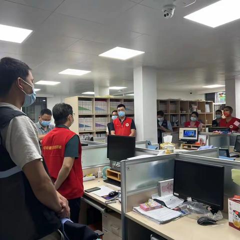 布吉街道凤凰社区疫情防控检查暨出租屋分类分级管理集中扫楼、安全生产检查专项行动