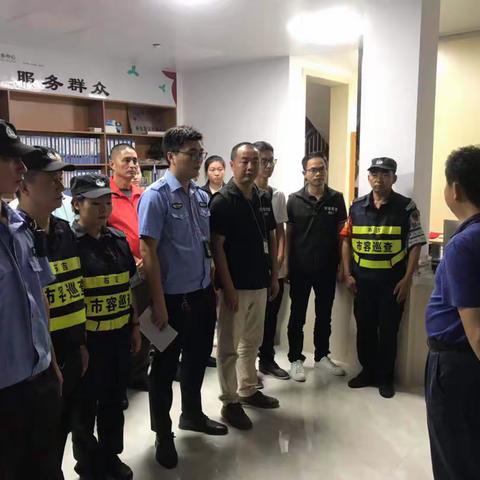 凤凰社区开展节后夜间安全隐患大排查及打通消防通道第11期