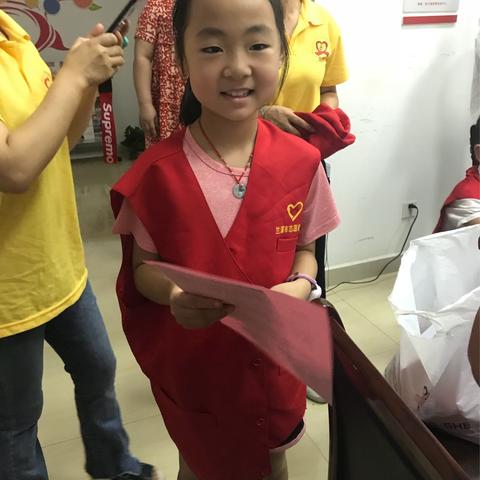 文明创建，我在行动—兰溪市延安路小学一（1）班陈文萱2018暑假实践活动