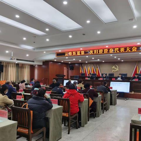 凝侨心 聚侨力 汇侨智——遂昌县云峰街道第二次归侨侨眷代表大会胜利召开
