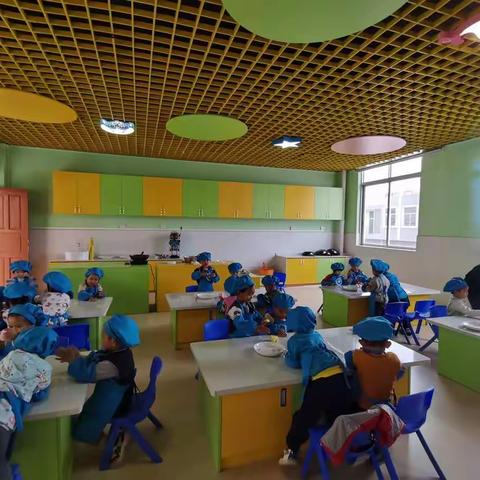 大成塘幼儿园第一课生活馆特色课程。——多彩多样的麻薯