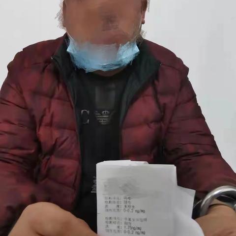 不畏任务重  禁毒弦不松，——渼陂路派出所抓获一名吸毒人员