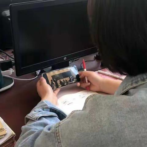 长兴集乡郭庄小学观看大概念视域的小学语文单元整体教学研讨活动
