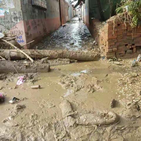 抗灾减灾 永年安监人在一线 ——工业园区中队小组龙曹村救灾帮扶纪实