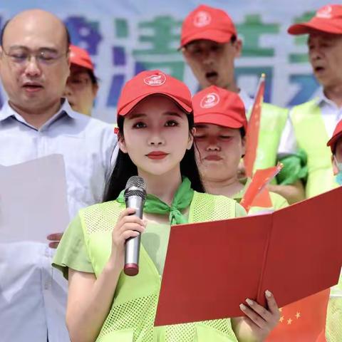 环境日沙县区政协委员河长在行动