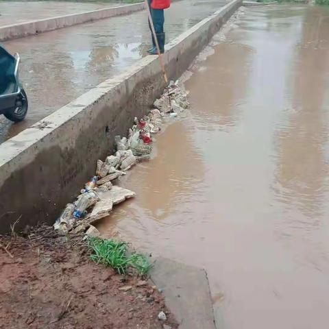 应对台风“利奇马”加强河道垃圾清理