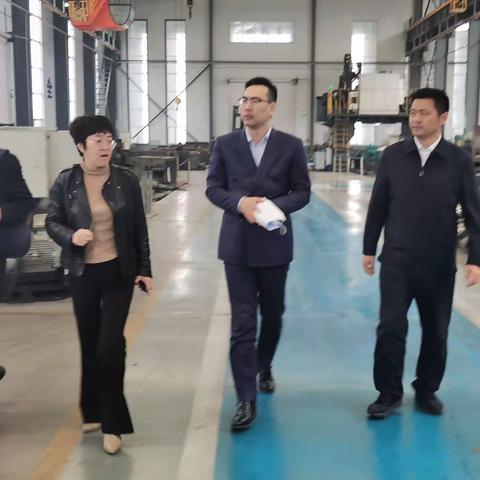 方正证券河北省分公司总经理卢少勇、邢台银行东城科技支行行长卢利波一行到河北国智机械就企业上市进行调研