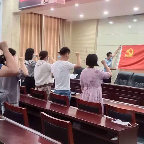 垭口街道平安社区开展五星支部创建专题组织生活会