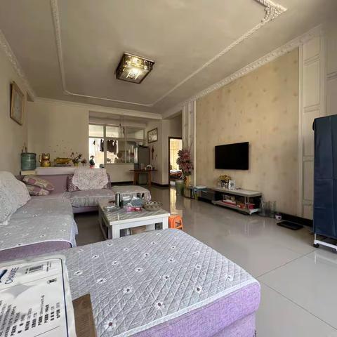 🌟金辰花园5楼3/2/2 产权117平方中等装修，家具家电齐全 49.8万老证 65991