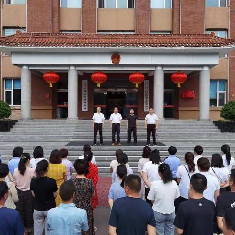 弘扬榜样精神，激励争先创优——上党区韩店司法所举行“全国模范司法所”揭牌仪式