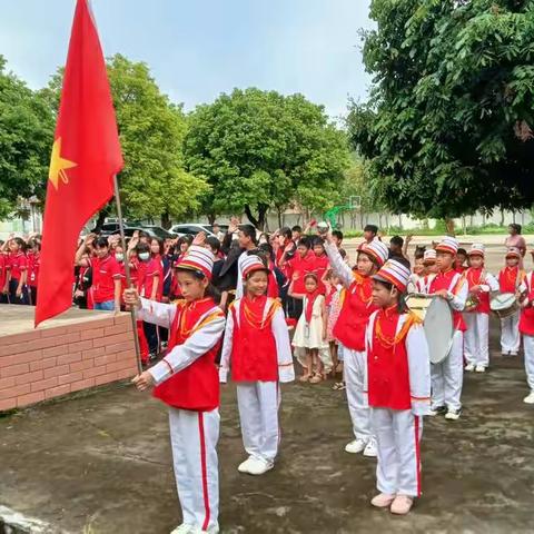 北流镇潮塘小学“喜迎二十大•争当好队员”六一活动