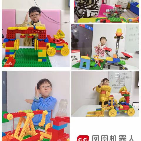 “红梅迎雪放 玉兔踏春来”，我是凤凰机器人小学员林昌杰