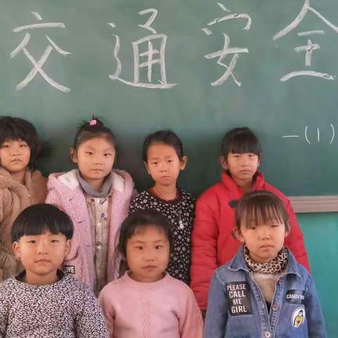 西李兴庄小学交通安全主题班会