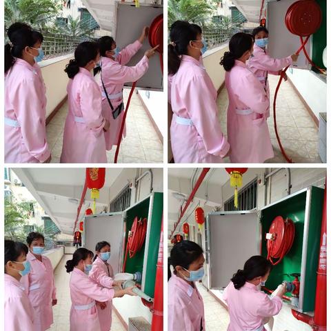 凤翔敬老院开展消防演练