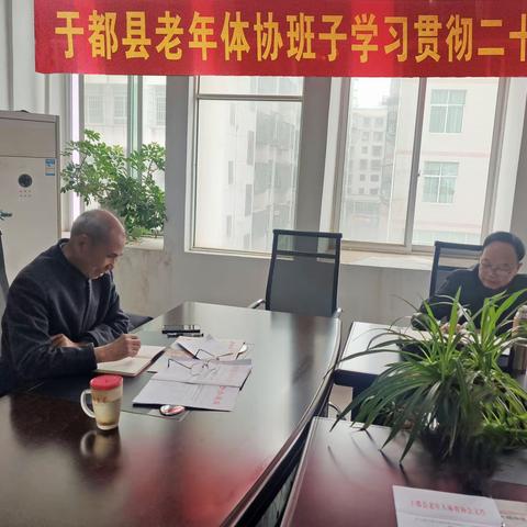 于都老年体协深入学习贯彻党的二十大精神