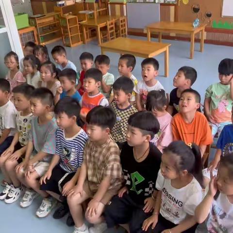 未来之星幼儿园大一班暑期第二周所学