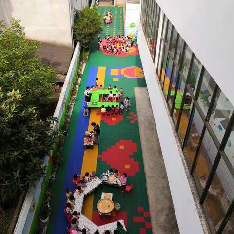 竹基镇斗坞幼儿园“庆端午佳节，以“快乐端午，传承文明，与爱同行”为主题活动