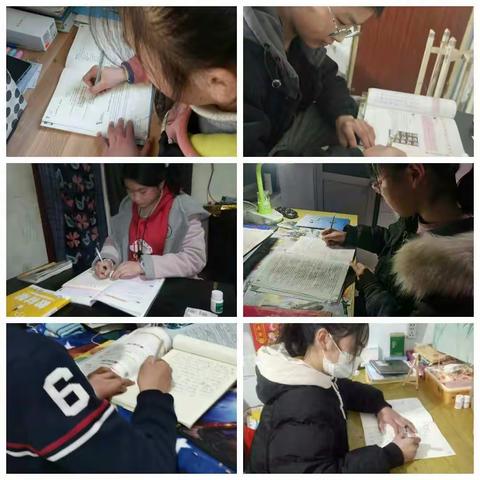 文体结合，快乐充实——东岗镇一中七年级寒假学习纪实（第一周）