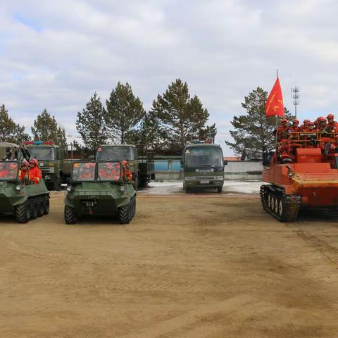 实战演练砺精兵 强基固本促提升    呼玛县开展森林防灭火实战演练