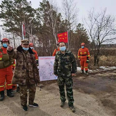 呼玛县委常委、统战部部长邵平深入部分乡镇、林场检查指导清明节期间森林防火工作