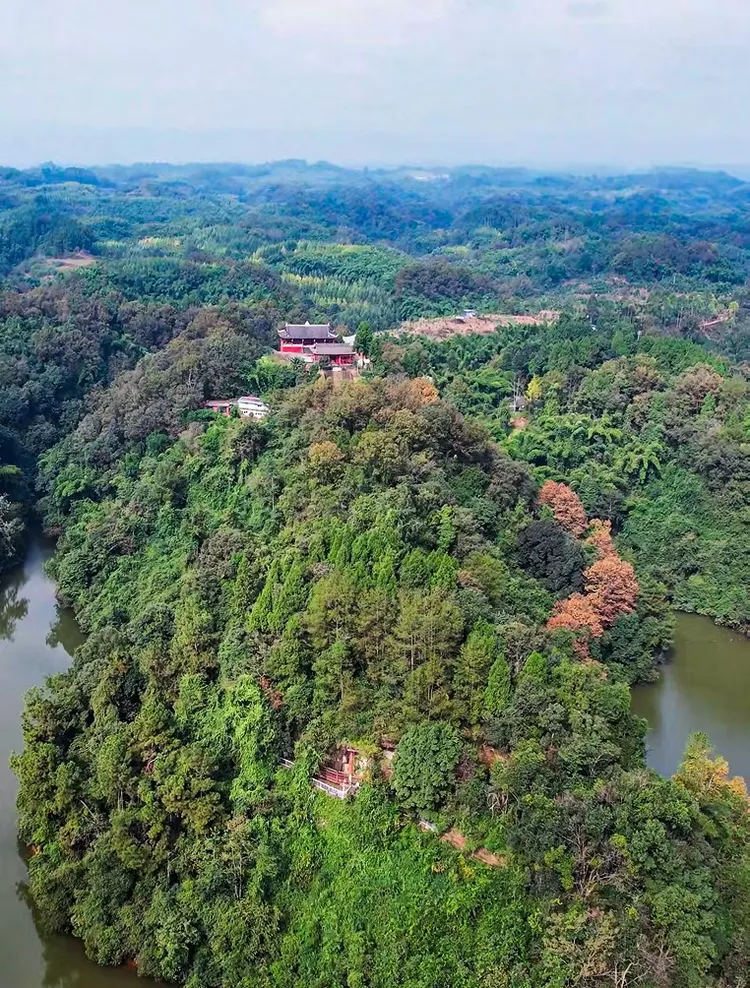 四川邛崃竹溪湖风景名胜区