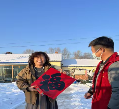 【乌鲁布铁镇基层党建办】乌鲁布铁镇暖心服务小分队开展春节期间送温暖活动