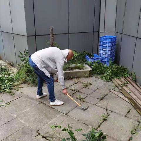 【永丰街道董家店社区】新时代文明实践站开展“清洁家园 争创全国文明典范城市” 活动