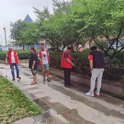 “全民抗疫 美化环境 清洁家园”新时代文明实践志愿服务活动