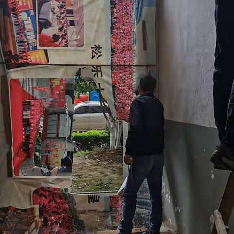 新时代文明实践站开展全民战疫清洁家园