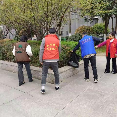 董家店社区 全民战疫清洁家园活动