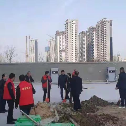 金庄社区开展人居环境整治攻坚行动