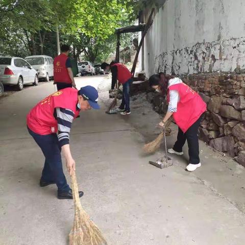 文明实践/持续整治环境卫生 迎接国卫复检